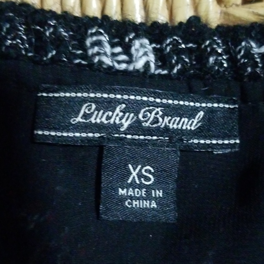 Lucky Brand Chevron Shine Sweater size XS. - Picture 8 of 8